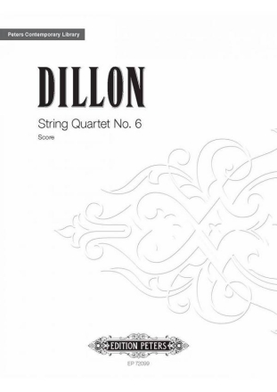 String Quartet No.6 for 2 violins, viola and violoncello score