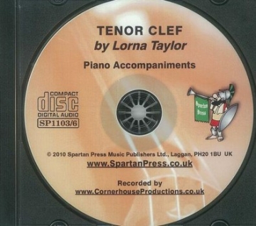 Lorna Taylor Tenor Clef (CD ONLY) cello & piano, cd