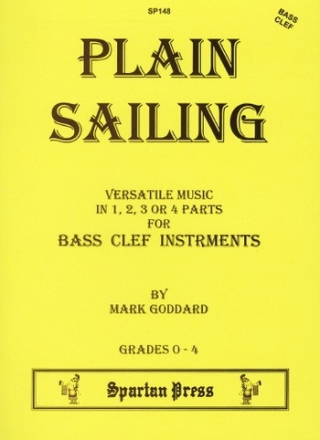 Mark Goddard Plain Sailing: Bass Clef Book bassoon ensemble, cello duet