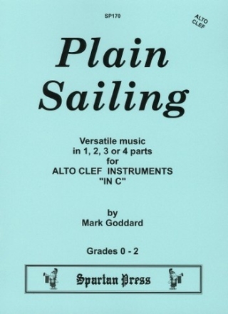 Mark Goddard Plain Sailing: Alto Clef Book viola duet