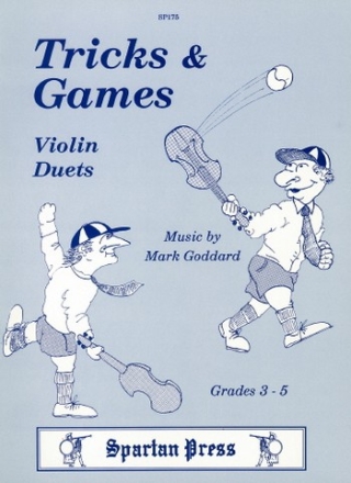 Tricks and Games Grades 3-5 for 2 violins score