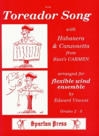 Georges Bizet Arr: Edward Vincent Toreador Song woodwind quartet, flexible wind ensemble