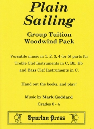 Mark Goddard Plain Sailing: Woodwind Pack flexible wind ensemble