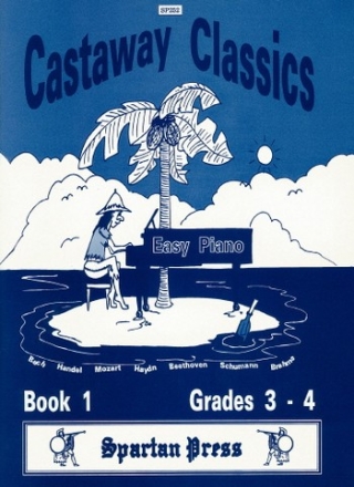 Bach, Beethoven, Brahms, Handel, Haydn, Mozart and Schumann Castaway Classics Book 1 piano solo