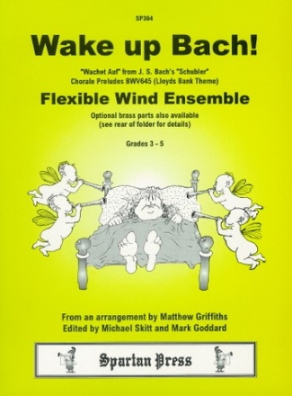 Johann Sebastian Bach Arr: Matthew Griffiths Wake Up Bach woodwind quartet, flexible wind ensemble