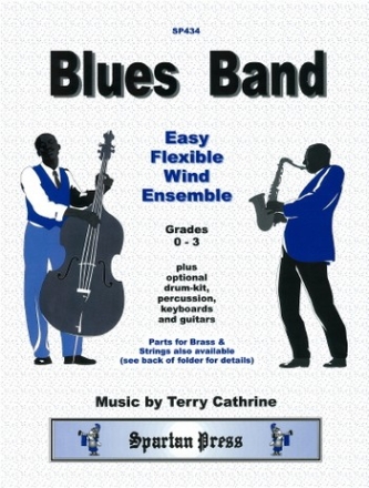 Blues Band for flexible wind ensemble score and parts