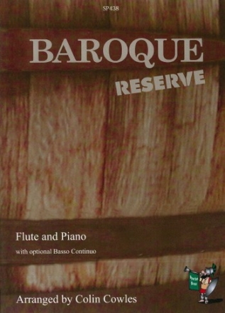 Bach, Charpentier, Clarke, Handel and Vivaldi Arr: Cowles Baroque Reserve flute & piano