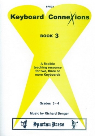 Anon., Beethoven, Benger, Pachelbel, Paganini and Vivaldi Keyboard Connexions Book 3 electronic keyboard groups