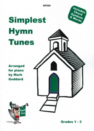 Anonymous, Bach, Goss, Handel, Hatton, Monk, Parry, Prichard, Stainer, Simplest Hymn Tunes piano solo