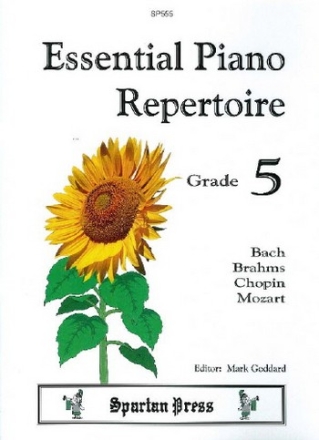 Bach, Brahms, Chopin and Mozart Ed: Goddard Essential Piano Repertoire Grade 5 piano solo