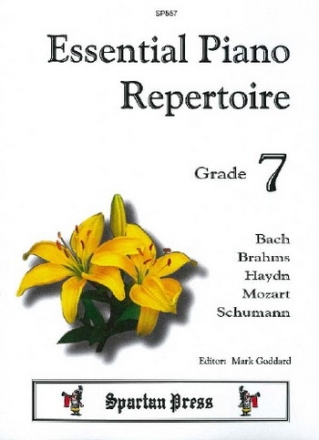 Bach, Brahms, Haydn, Mozart and Schumann Ed: Goddard Essential Piano Repertoire Grade 7 piano solo