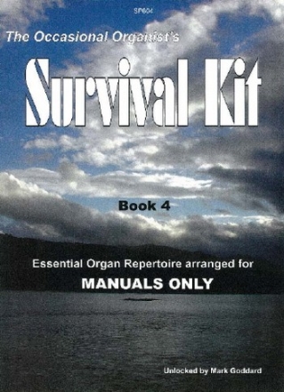 Bach, Goddard, Handel, Mendelssohn, Purcell and Wagner Arr: Goddard Occasional Organist's Survival Kit Book 4 organ solo