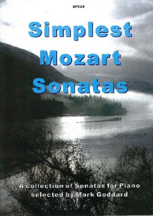 Wolfgang Amadeus Mozart Simplest Mozart Sonatas piano solo