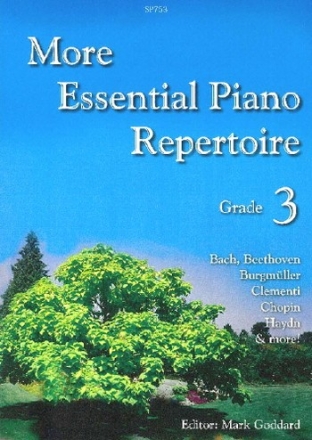 Bach, Beethoven, Burgmller, Chopin, Clementi, Czerny, Duvernoy, Gurli More Essential Piano Repertoire Grade 3 piano solo