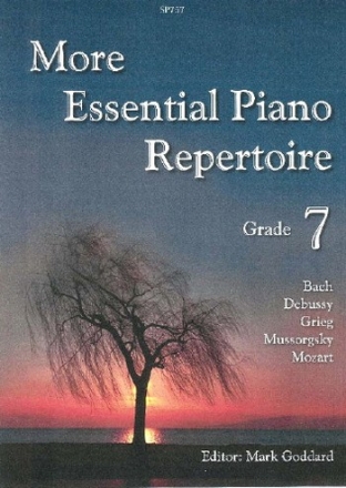 Bach, Debussy, Mozart and Mussorgsky Ed: Goddard More Essential Piano Repertoire Grade 7 piano solo