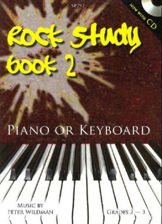 Rock Study Book vol.2 (+CD): for piano (keyboard)