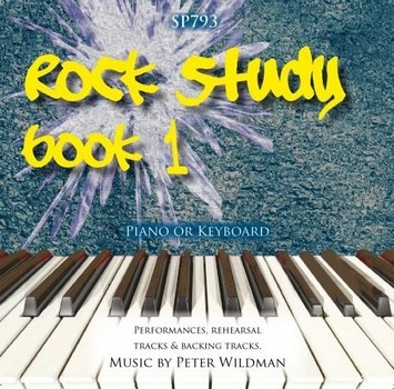 Peter Wildman Rock Study Book 1 CD ONLY piano studies, cd