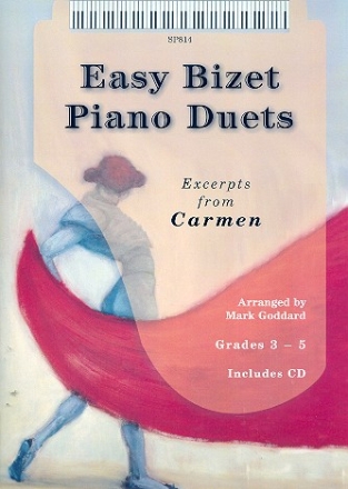 Easy Bizet Duets (+CD) for piano 4 hands score