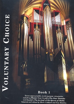 Voluntary Choice Vol.1 7 voluntaries for organ