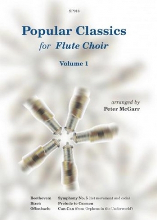 Popular Classics vol.1 for flute choir score and parts