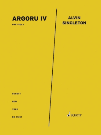 A.Singleton, Argoru IV for viola