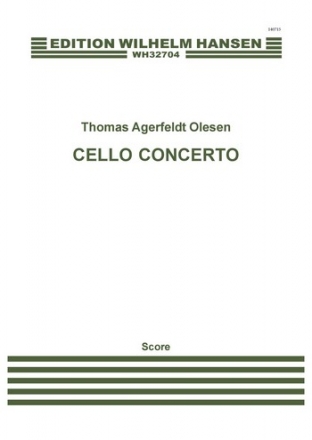 WH32704  Th. A. Olesen, Cello Concerto fr Cello und Orchester Partitur