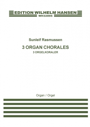 3 Organ Chorales in Memoriam Kjartan Hoydal for organ