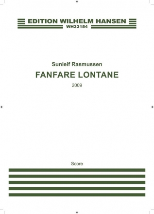 Sunleif Rasmussen, Fanfare Lontane Wind Octet Studienpartitur