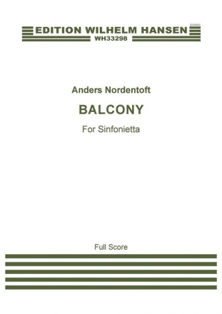 Anders Nordentoft, Balcony (2020) Orchestra Score