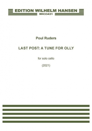 Poul Ruders, Last Post - A Tune For Olly Cello Book