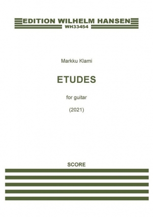 Etudes for guitar