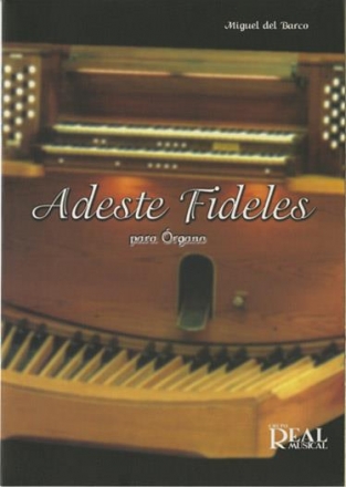 del Barco, Adeste Fideles para rgano Orgel Buch