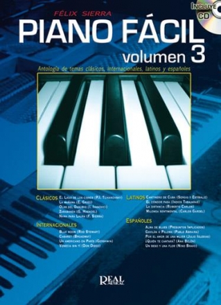 Piano Facil vol. 3 (+CD) para piano