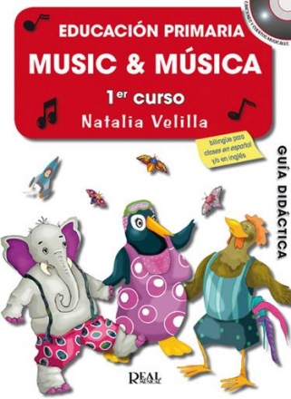 Natalia Velilla, Music & Musica, Volumen 1, Profesor Alle Instrumente Buch + DVD