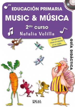 Natalia Velilla, Music & Msica, Volumen 2 (Profesor) Alle Instrumente Buch + CD