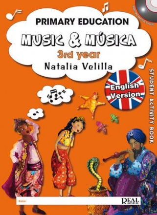 Natalia Velilla, Music & Msica 3rd year Alle Instrumente Buch + DVD