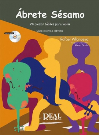 Alvaro Ocaa_Rafael Villanueva, Abrete Ssamo (25 Piezas Fciles para  Violine Buch + CD