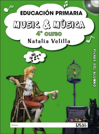 Natalia Velilla, Music & Msica, Volumen 4 (Alumno) Alle Instrumente Buch + CD