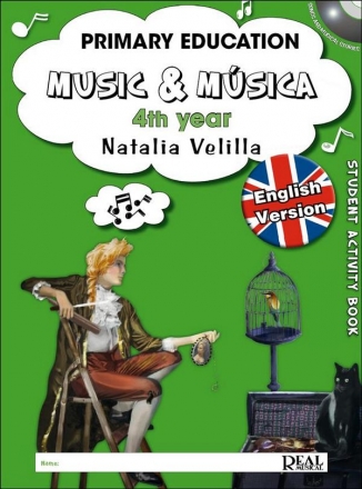 Natalia Velilla, Music & Msica, Volumen 4 (Student Activity Book) Alle Instrumente Buch + DVD