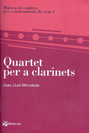 Quartet for 4 clarinets score and parts