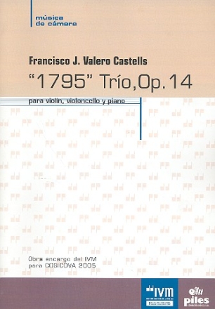 1795 - Trio op.14: fr Violine, Violoncello und Klavier Stimmen