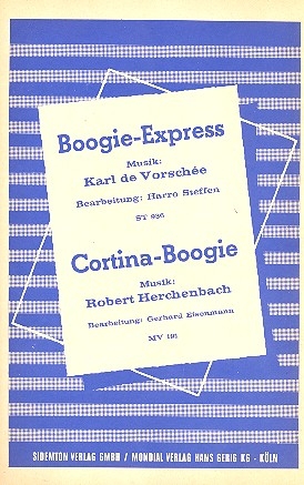 Cortina Boogie   und Boogie-Express: fr Salonorchester