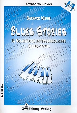 Blues Stories (+Midifiles): fr Klavier (Keyboard)