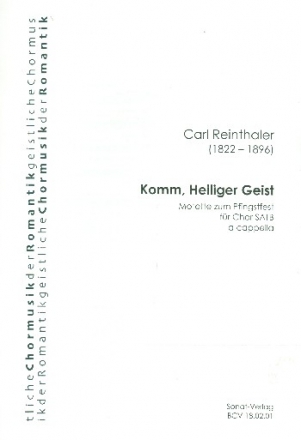 Komm heiliger Geist fr gem Chor a cappella Partitur