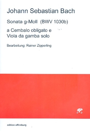 Sonate g-Moll BWV1030b fr Viola da gamba und Cembalo