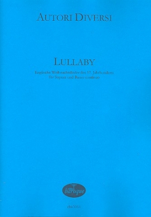 Lullaby fr Sopran und Bc 2 Partituren (Bc ausgesetzt)