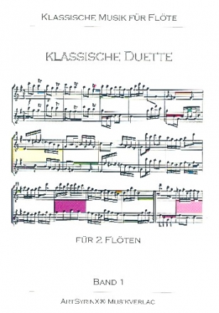 Klassische Duette Band 1 fr 2 Flten Spielpartitur