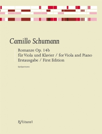 Romanze op.14b fr Viola und Klavier 2 Spielpartituren