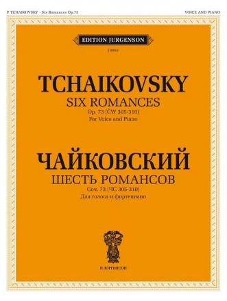 6 Romances, op. 73 for voice and piano