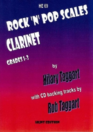 Hilary Taggart and Rob Taggart Rock 'N' Pop Scales for CLARINET with FREE CD clarinet scales